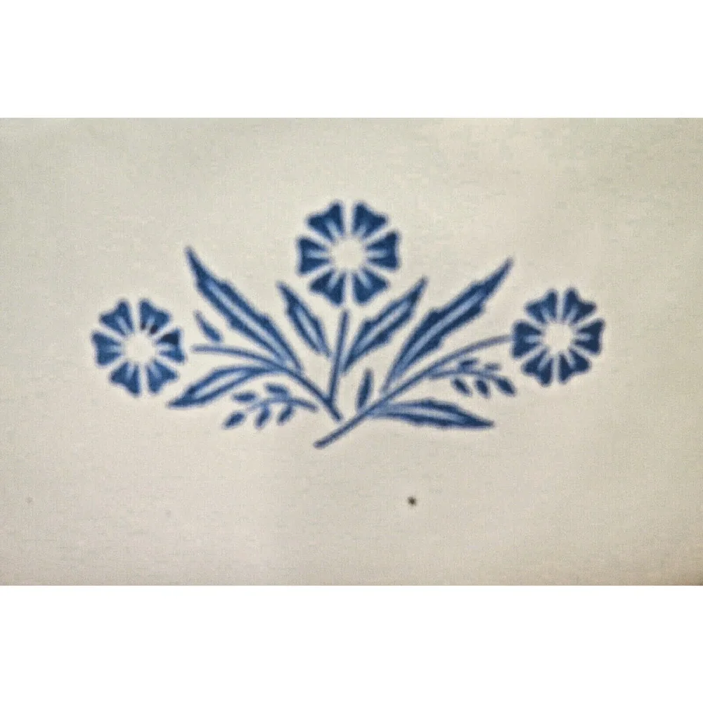 Vintage Corning Ware Blue Cornflower 2-1/2 Qt Casserole Baking Dish P-2 1/2-B